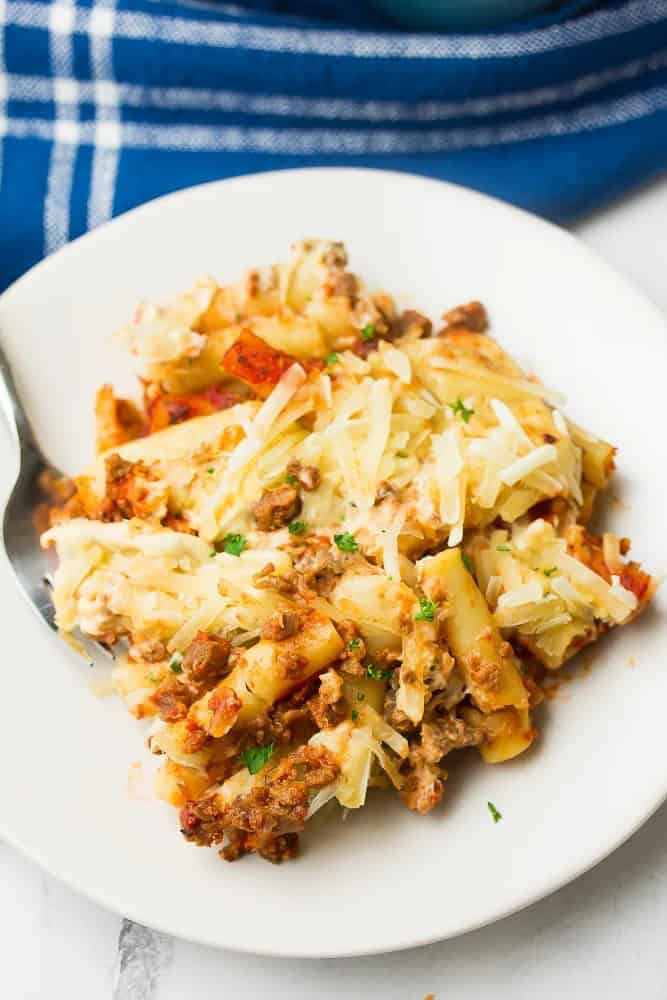 Vegan Baked Ziti