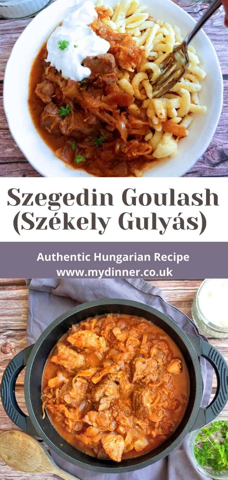 Szegedin Goulash (Székely Gulyás)