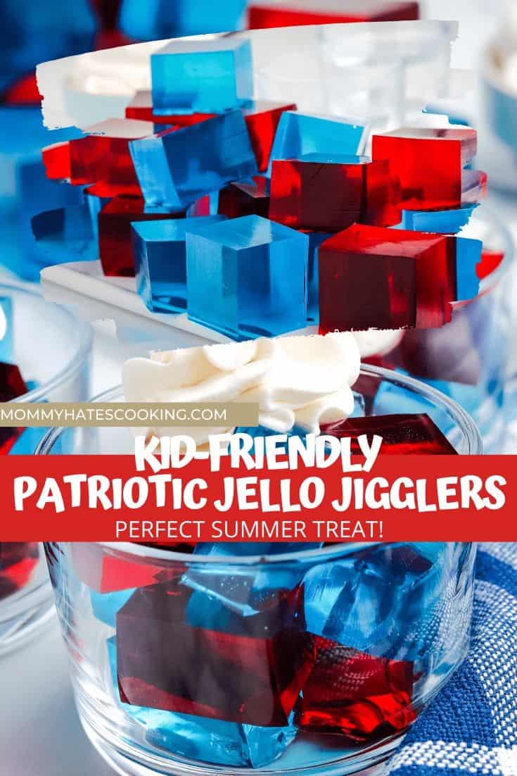 Patriotic Jello Jigglers