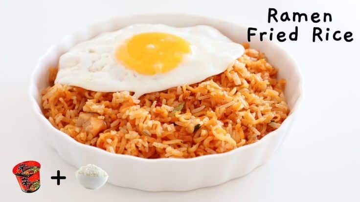 Korean Ramen Fried Rice