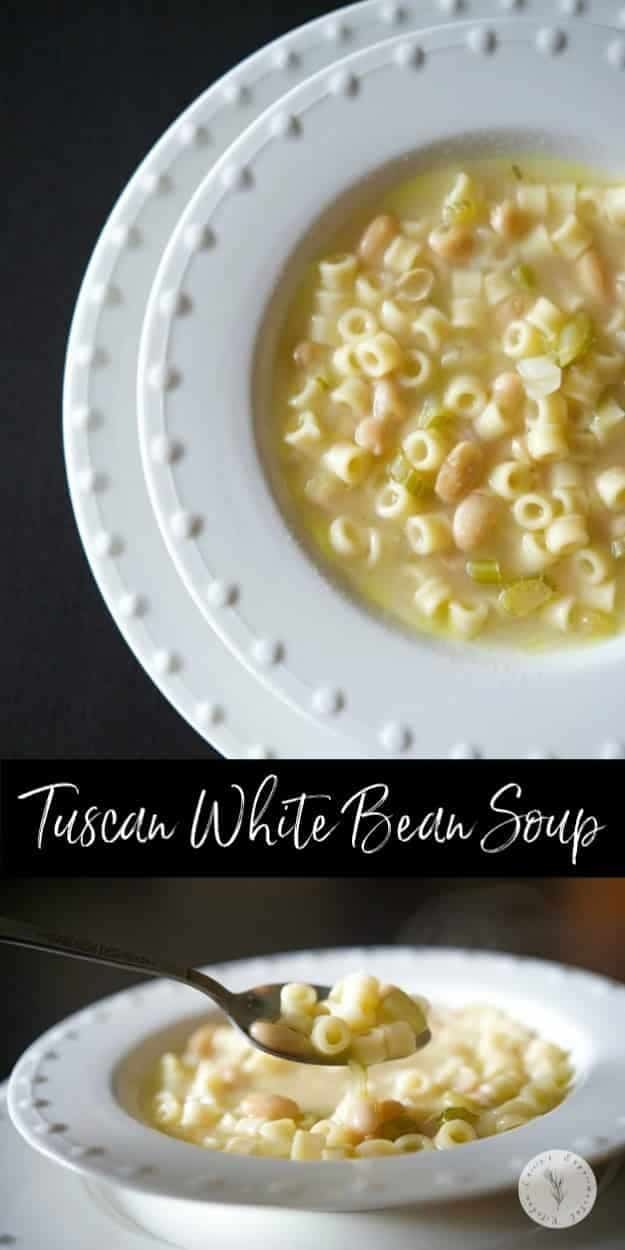 Tuscan White Bean Soup