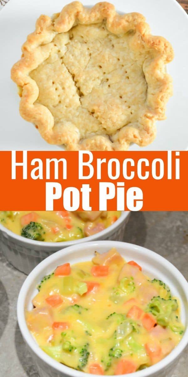 Cheesy Ham And Broccoli Pot Pie