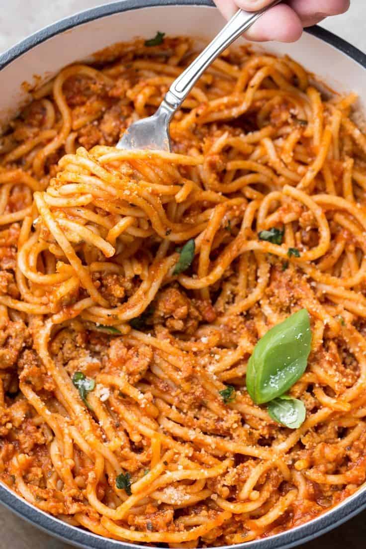 Easy Meaty Spaghetti Recipe