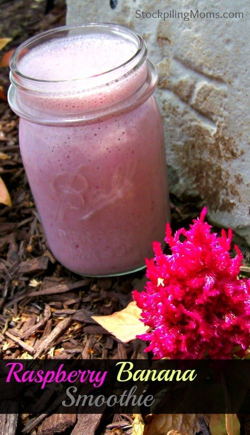 Raspberry Banana Smoothie