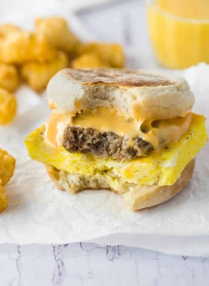 Make-Ahead Breakfast Sandwiches