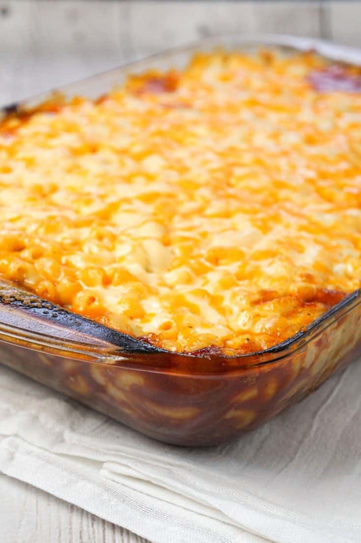 Mac and Cheese Meatloaf Casserole