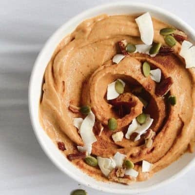 Sweet Potato Pie Smoothie Bowl