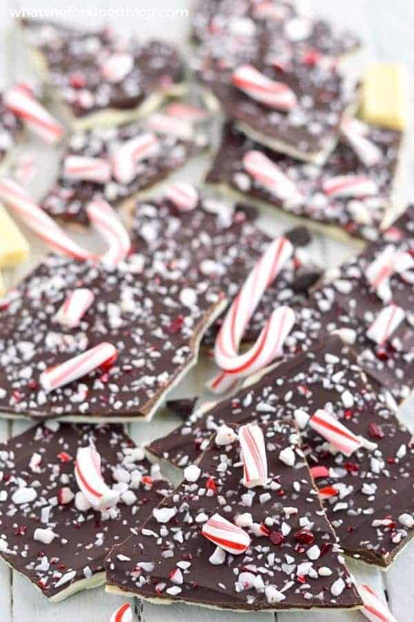 Easy Homemade Candy Cane Bark