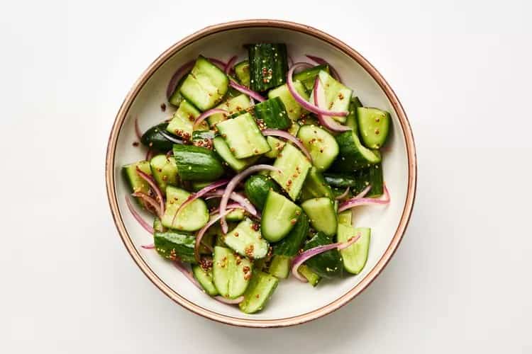 Smashed Cucumber Salad