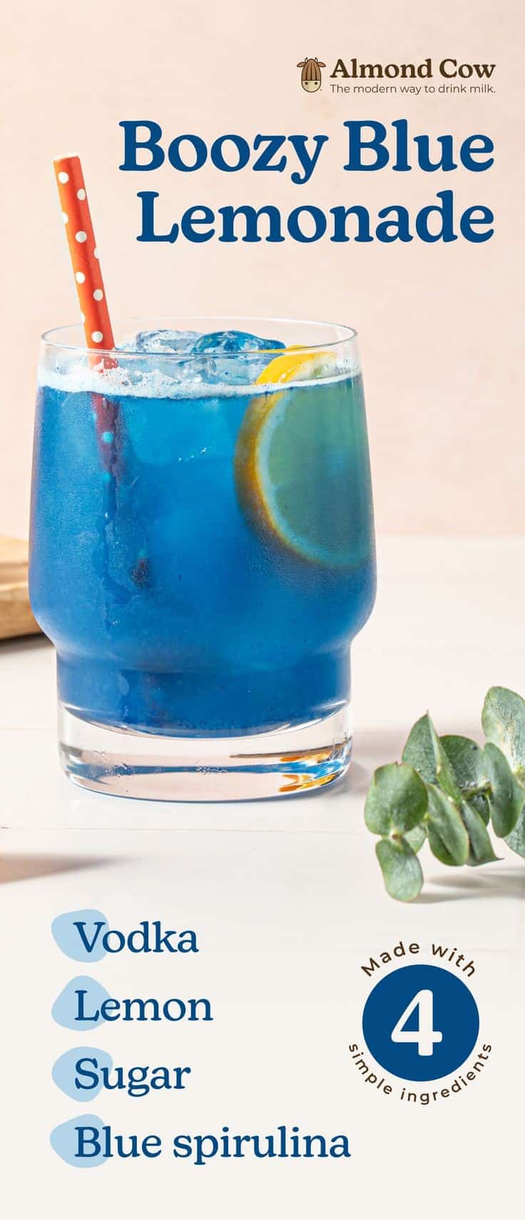 Boozy Blue Lemonade