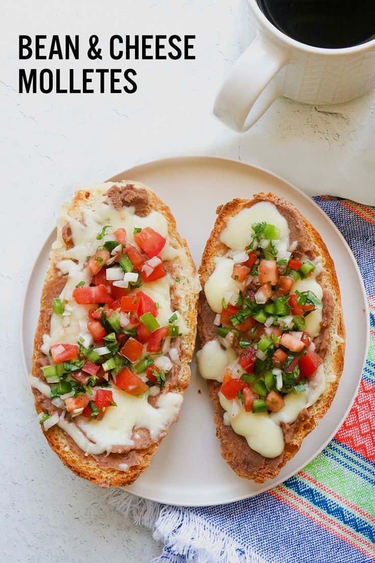 Bean And Cheese Molletes