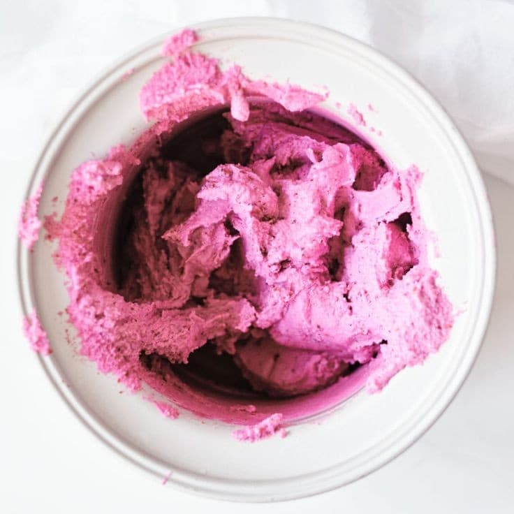 Blackberry Frozen Yogurt