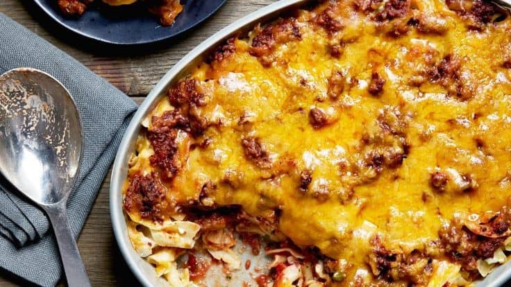 Keto Cheeseburger Casserole