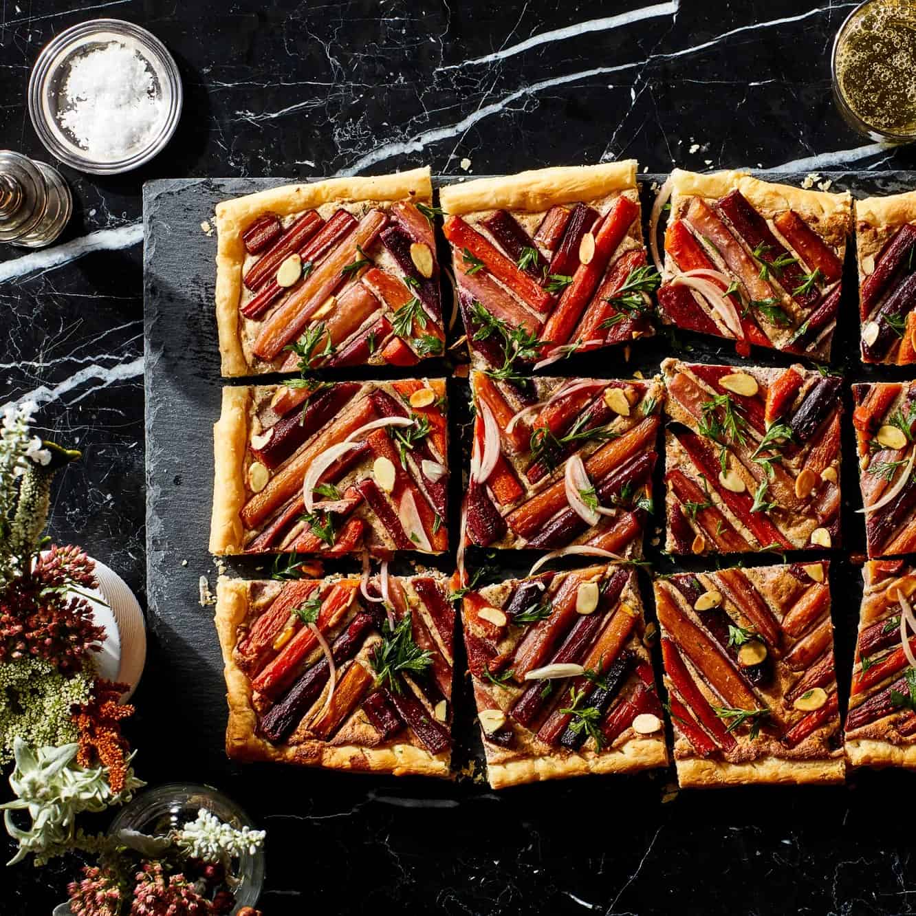 Carrot Tart With Ricotta and Almond Filling