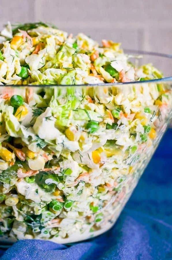 Savoy Cabbage Salad