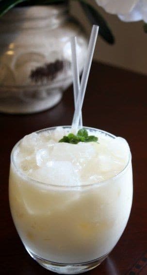 Pineapple Coconut Rum Chata Cocktail