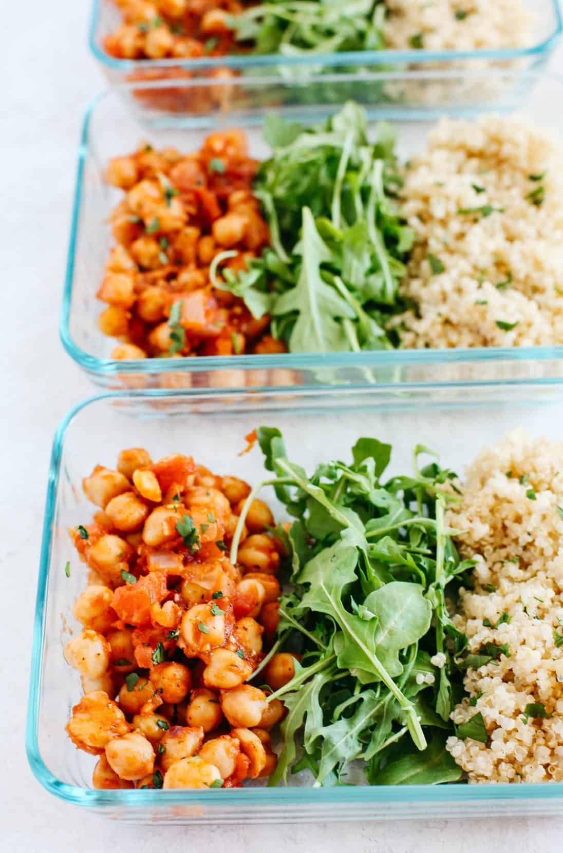 Spicy Chickpea & Quinoa Bowls