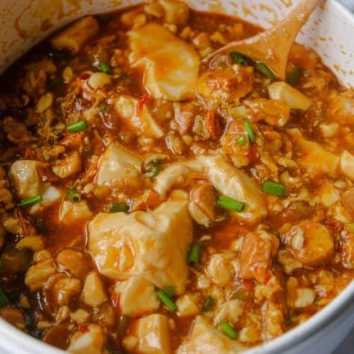 Chinese Style Tomato “Egg” Stir-Fry With Silken Tofu (Vegan)