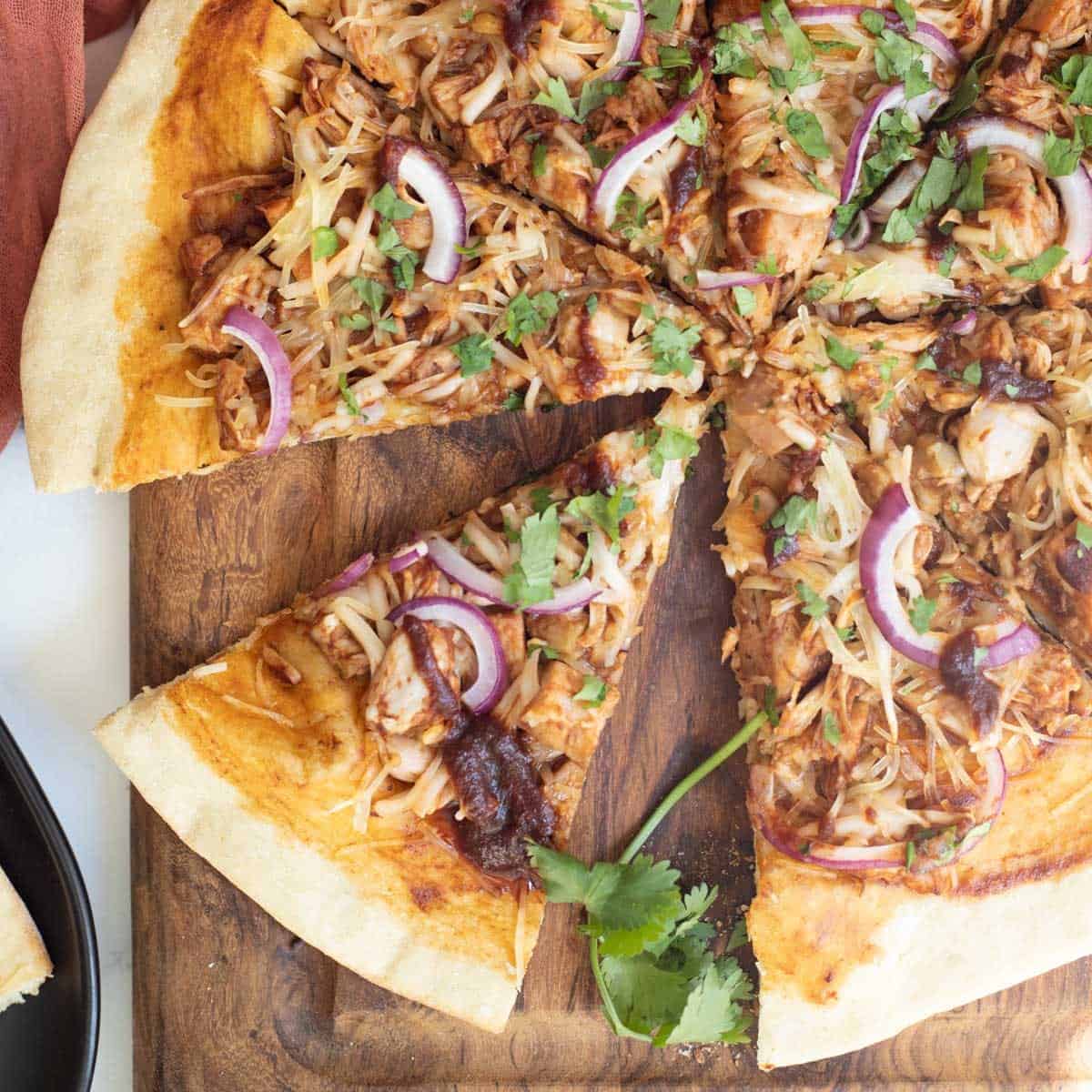 BBQ Jackfruit Pizza