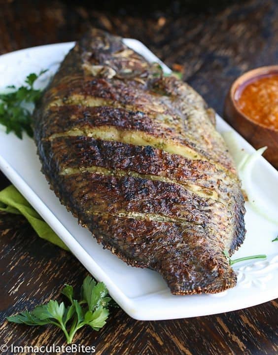 African Grilled Tilapia