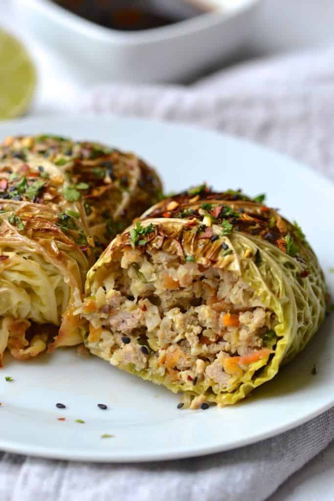 Asian Cabbage Rolls