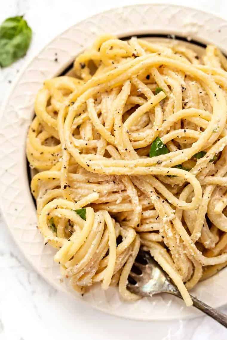 Vegan Cacio e Pepe Pasta