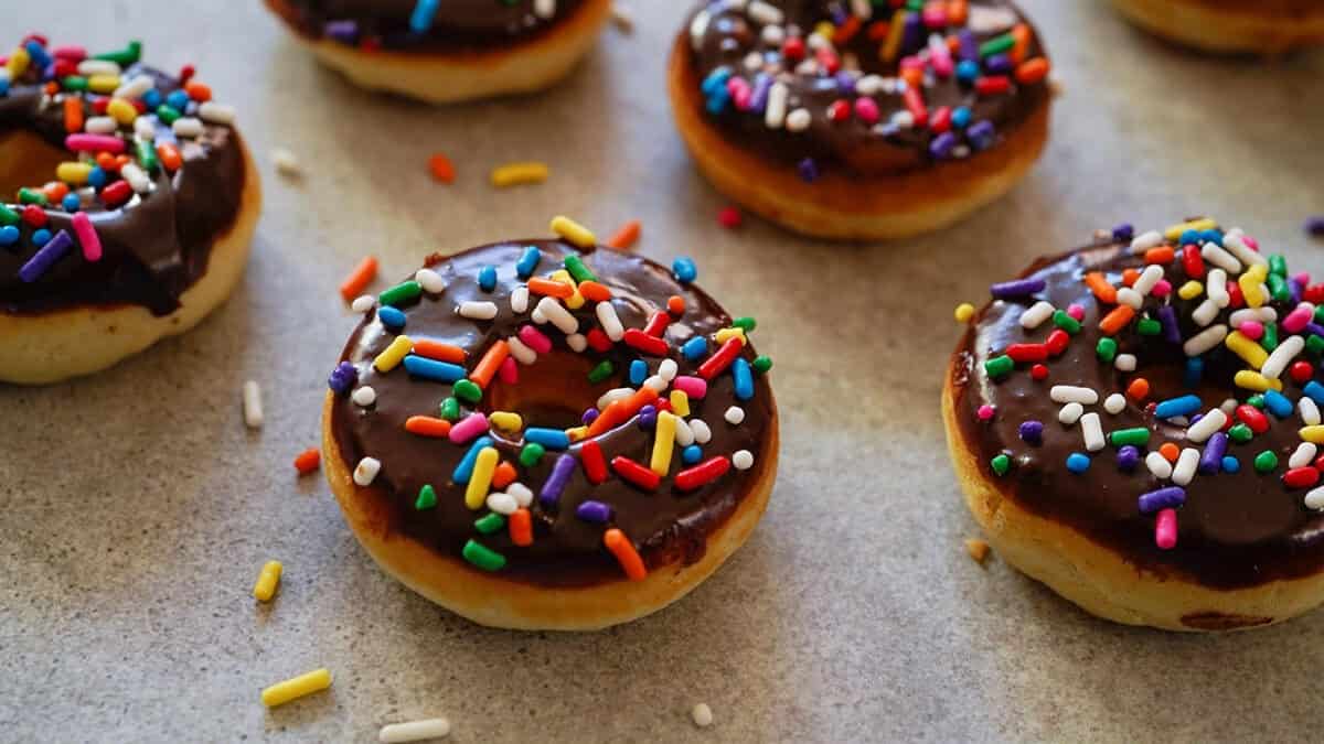 Halloween Mini Donuts