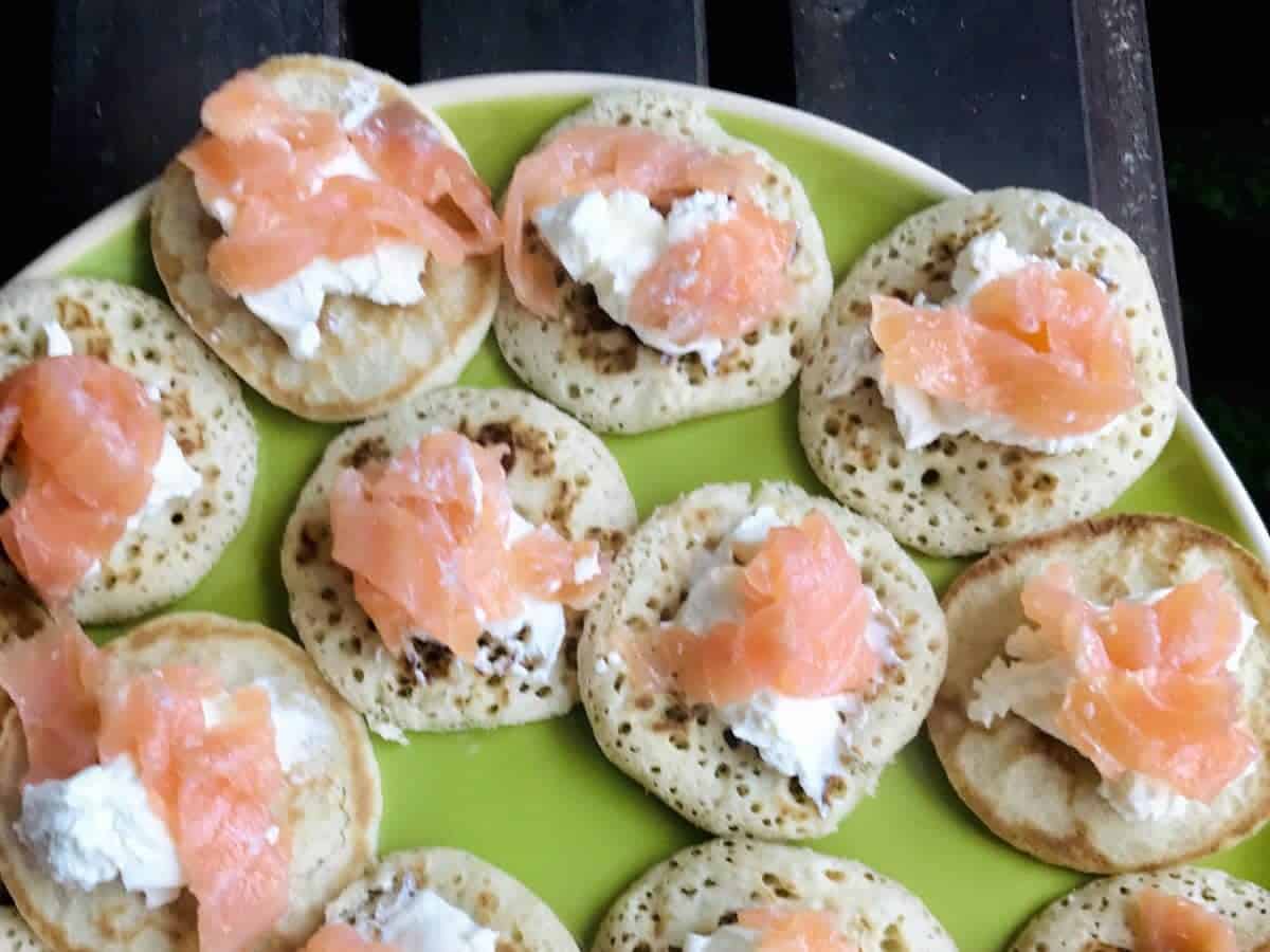 Smoked Salmon Canapés