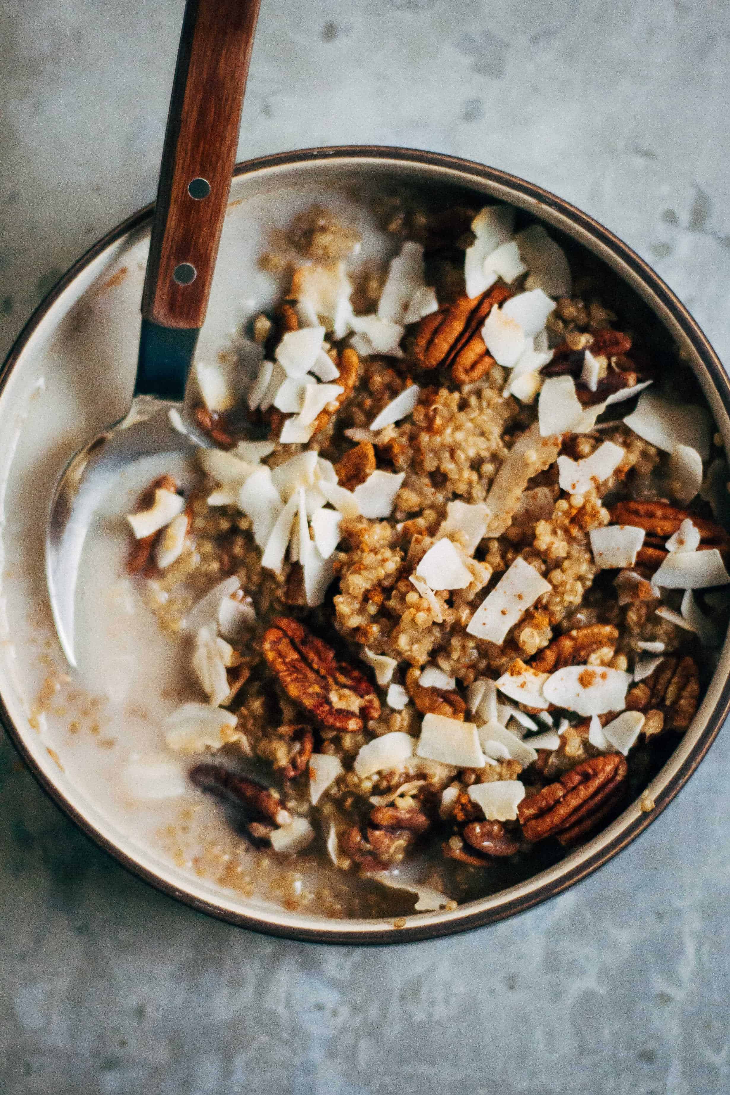 Vegan Chai Breakfast Quinoa