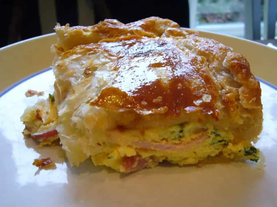 New Zealand Bacon and Egg Pie