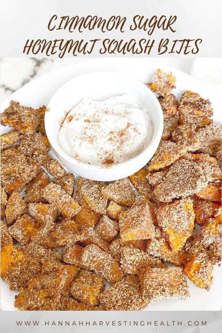 Cinnamon Sugar Honeynut Squash Bites