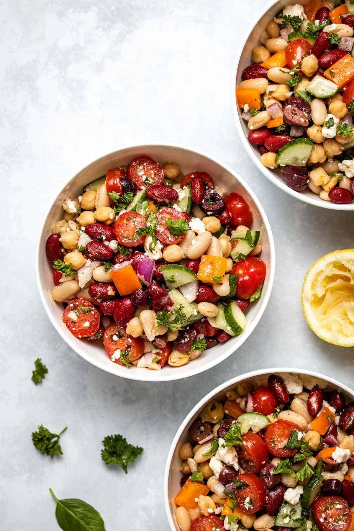 Mediterranean Bean Salad