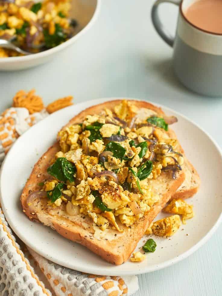 Silken Tofu Scramble