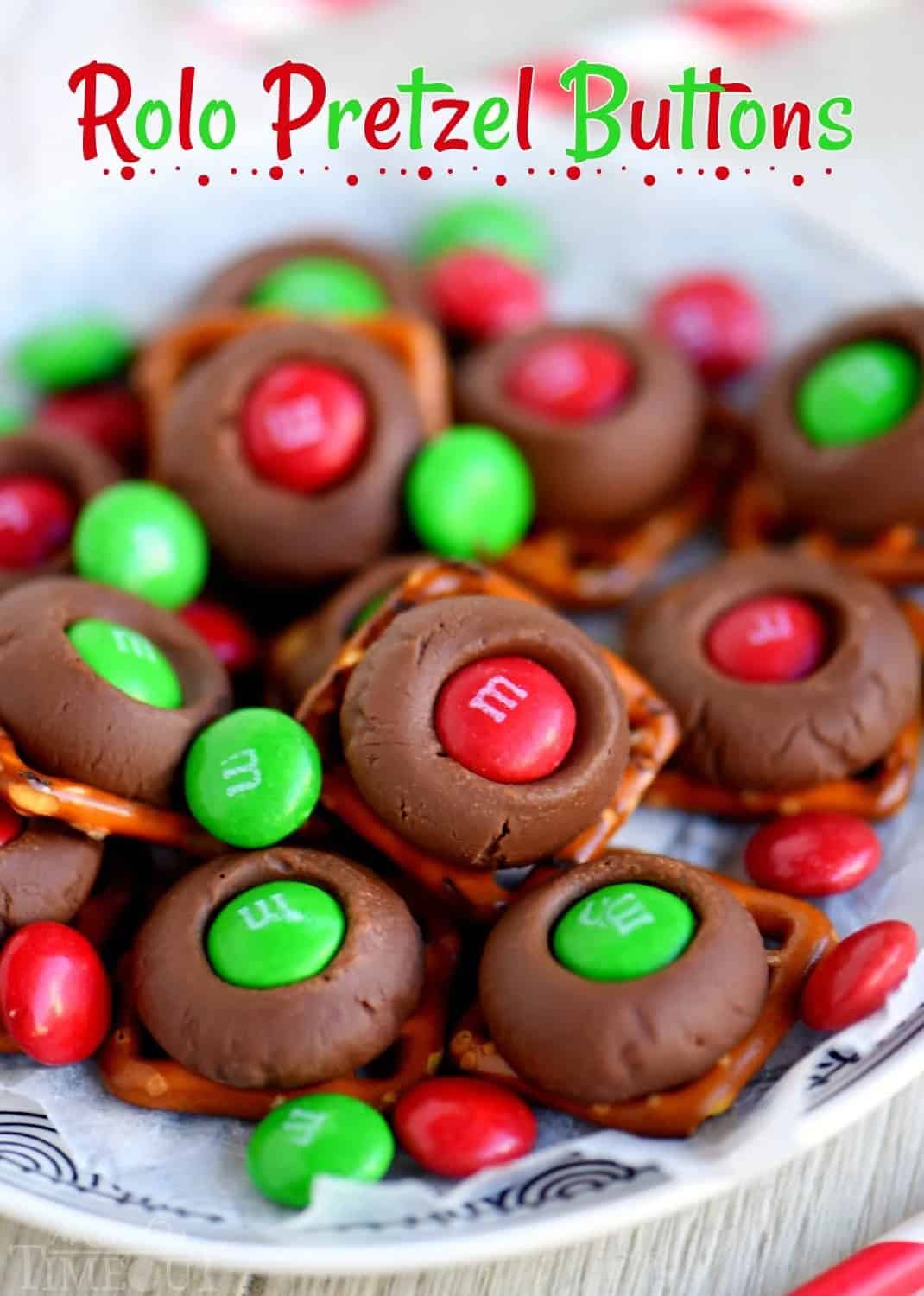 Rolo Pretzel Buttons