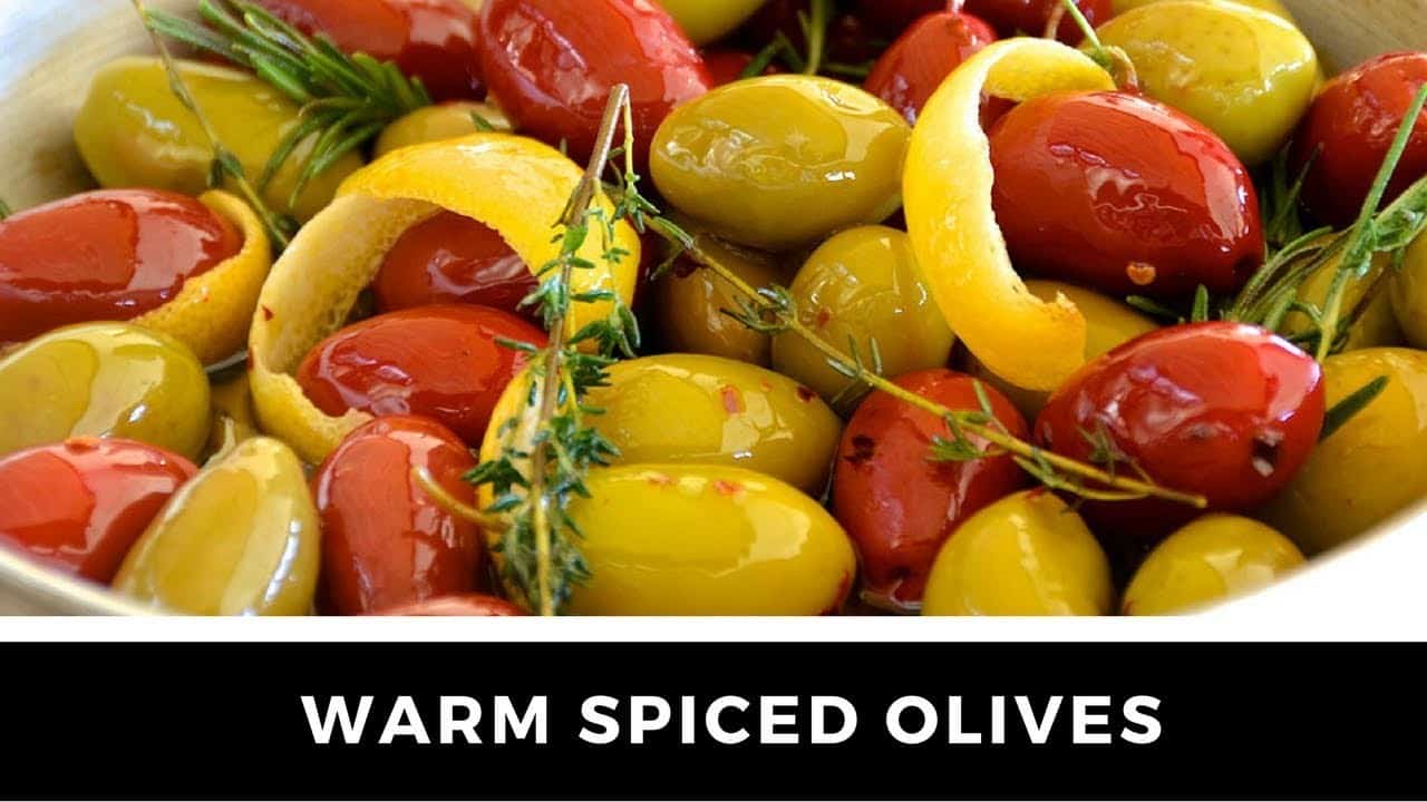 Warmed Spiced Olives