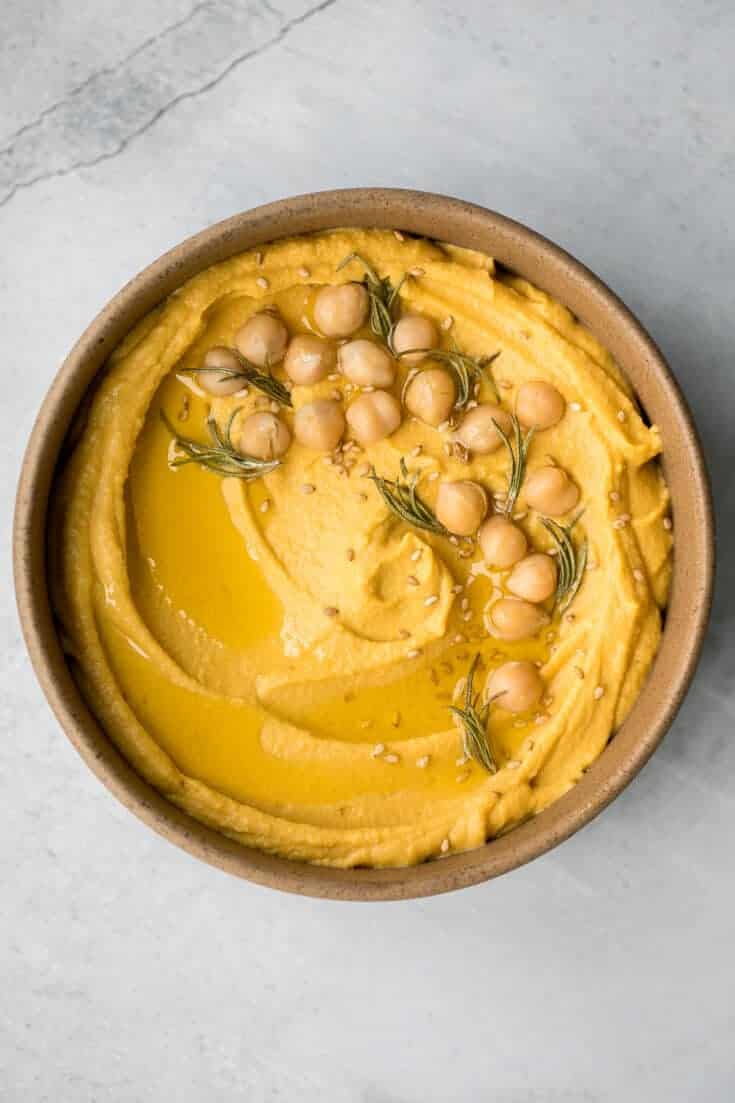 Creamy Pumpkin Hummus