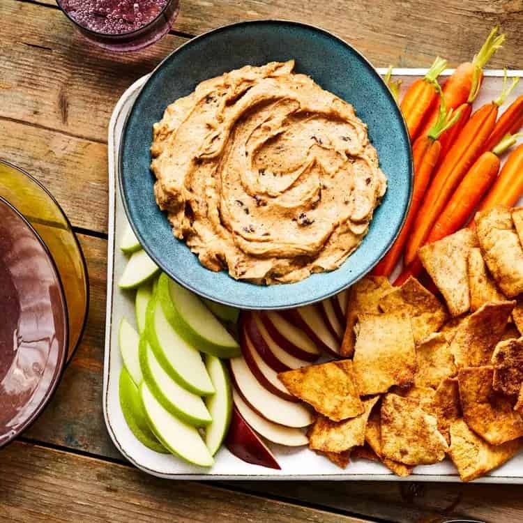 Cinnamon-Raisin Almond Butter Dip