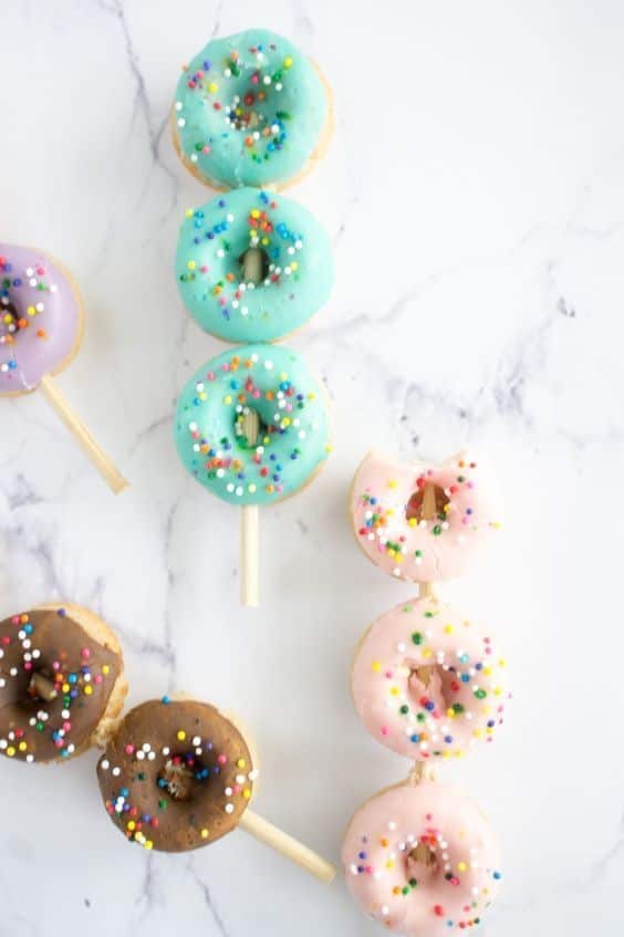 Mini Donut Kabobs