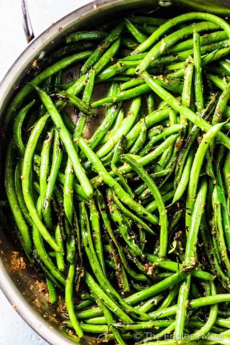 Sauteed Green Beans with Garlic