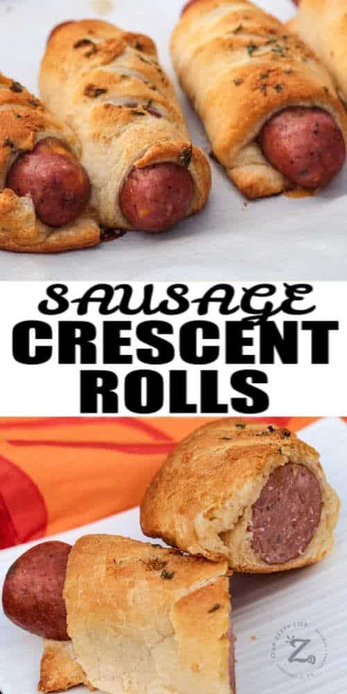 Easy Sausage Crescent Rolls