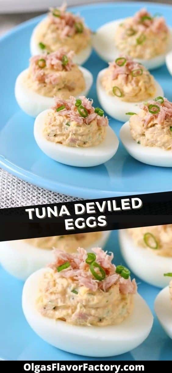 Tuna Deviled Eggs