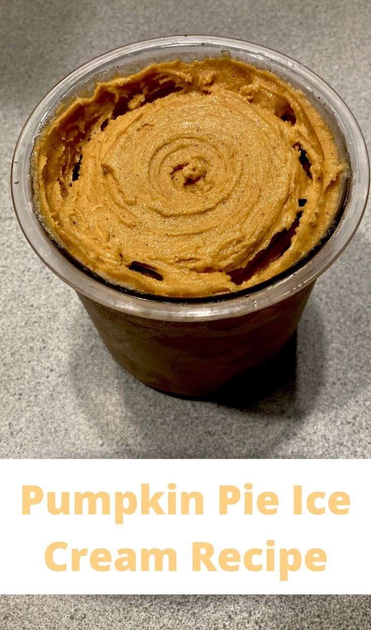 Pumpkin Pie Ice Cream