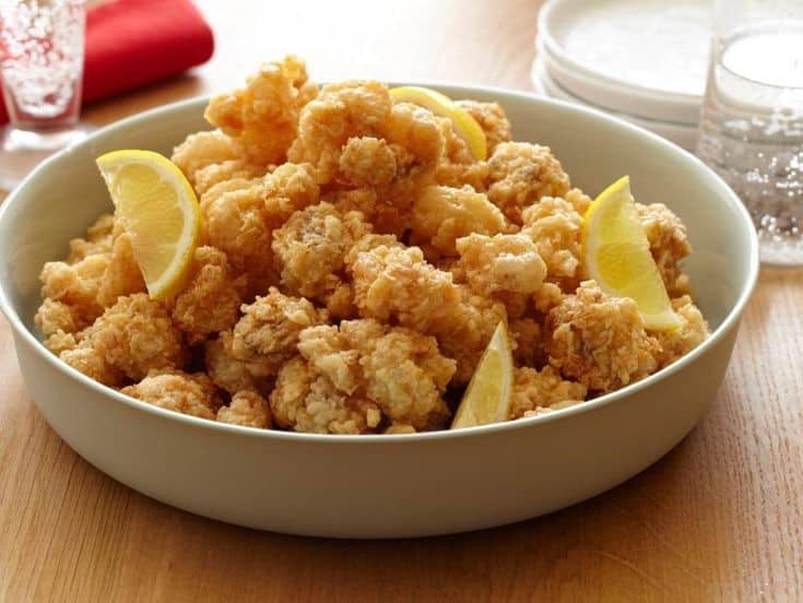 Popcorn Rock Shrimp With Spicy Honey