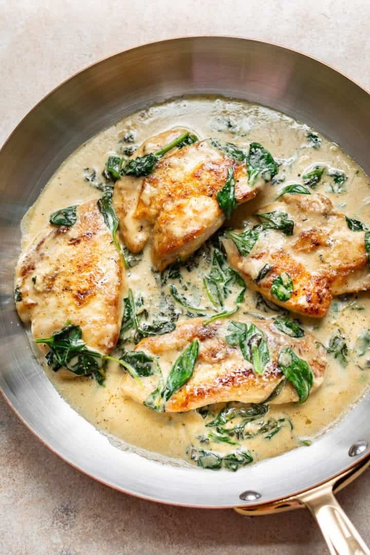 Creamy Chicken Florentine