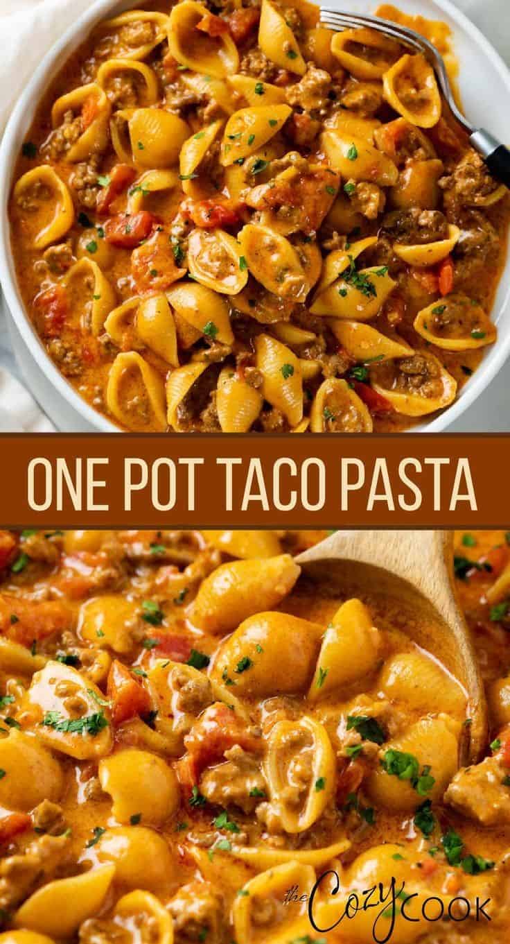 One Pot Taco Pasta