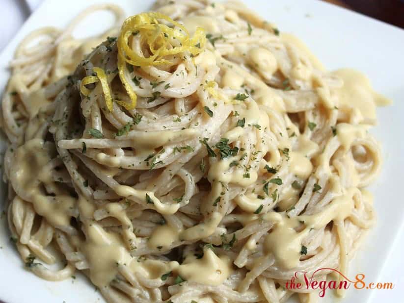 The Best Vegan Garlic Alfredo Sauce