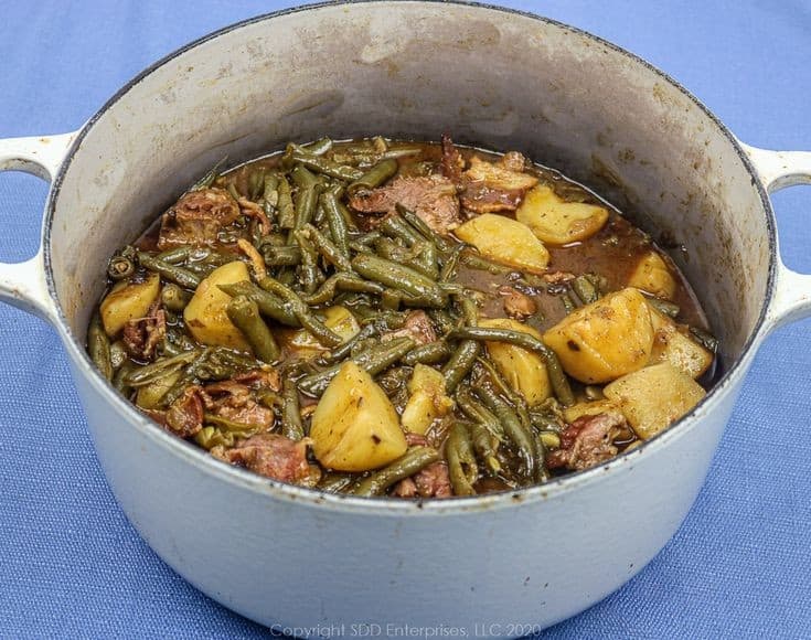 Cajun Smothered Green Beans