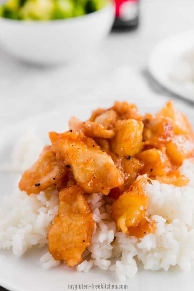 Gluten Free Sweet and Sour Chicken