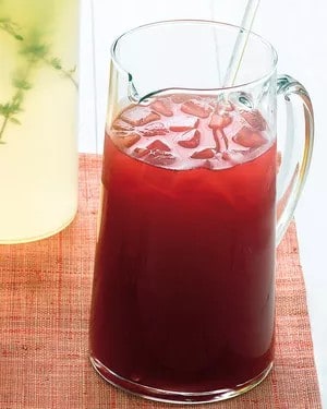 Hibiscus-Honey Iced Tea