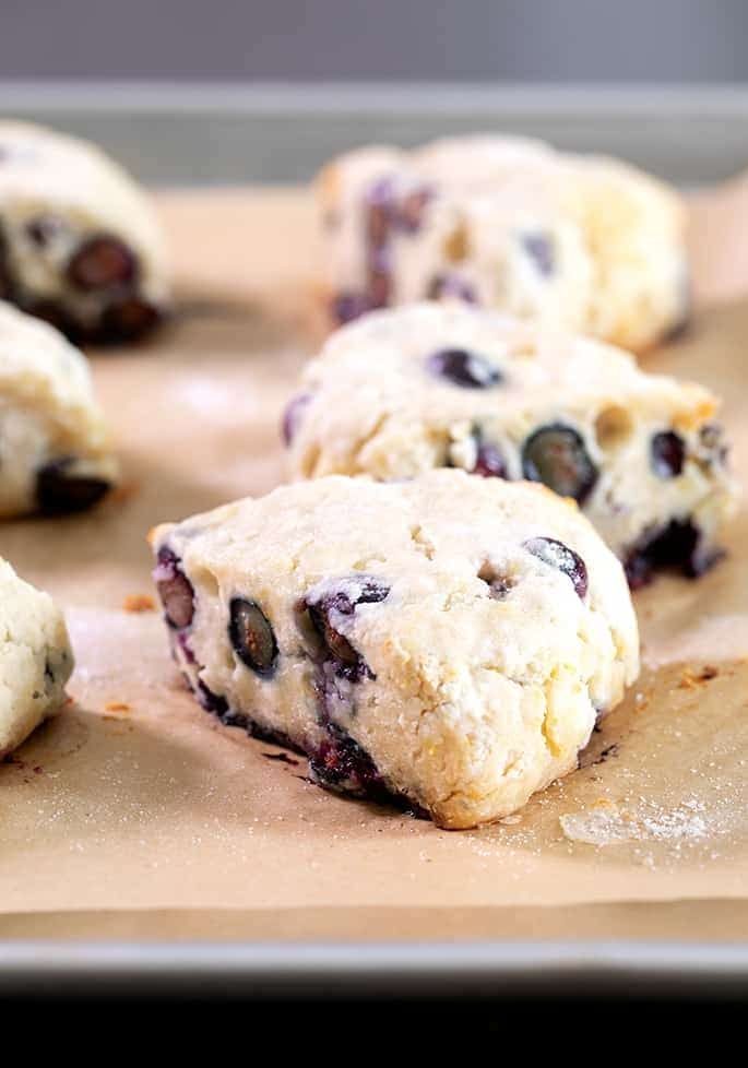 Gluten-Free Blueberry Scones